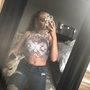 charlotte russe crop top